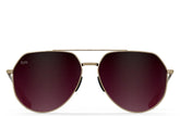 Tangle Free Aviator Hex - Cherry Fade Polarized