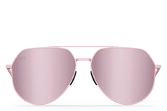 Tangle Free Aviator Hex - Rose Polarized