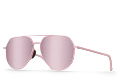 Tangle Free Aviator Hex - Rose Polarized